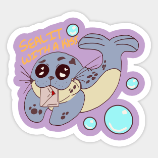 SEAL it with a kiss Sticker